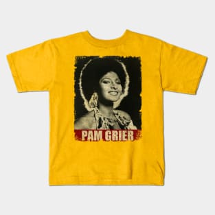 Pam Grier - NEW RETRO STYLE Kids T-Shirt